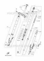 VOORVORK voor Yamaha XT1200Z 2014