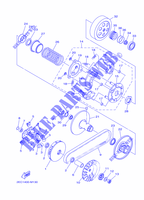 STARTMOTOR KOPPELINGS voor Yamaha MW125 2014