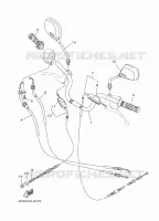STUUR / KABEL voor Yamaha YB125 2014