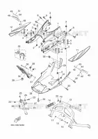 STANDAARD / VOETSTEUN voor Yamaha YP250RA 2014