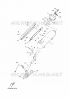 UITLAAT voor Yamaha YP250RA 2014