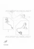 STUURSCHAKELAAR / HEVEL voor Yamaha YP125RA 2014