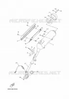 UITLAAT voor Yamaha YP125RA 2014