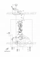 BENZINE TANK voor Yamaha YP125RA 2014