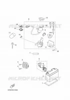 ELECTRISCH 1 voor Yamaha YP125RA 2014