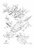 STANDAARD / VOETSTEUN voor Yamaha YP125RA 2014