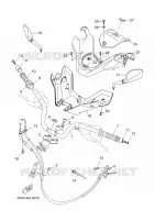 STUUR / KABEL voor Yamaha YP125RA 2014