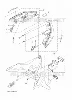 ACHTERLICHT voor Yamaha YP125RA 2014