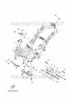 FRAME voor Yamaha YP125RA 2014