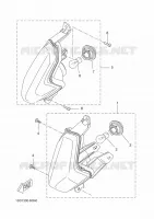 KNIPPERLICHT voor Yamaha YP125RA 2014