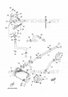 RADIATEUR / SLANG voor Yamaha YP125RA 2014