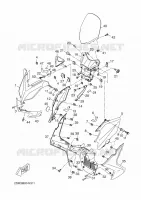 WINDSCHERM voor Yamaha YP125RA 2014