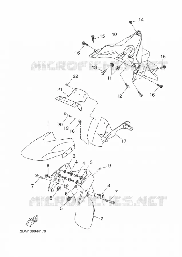 SPATBORD Yamaha SCOOTER 125 2014 XMAX  YP125R