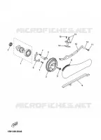 NOKKENAS / KETTING voor Yamaha YP125R 2014
