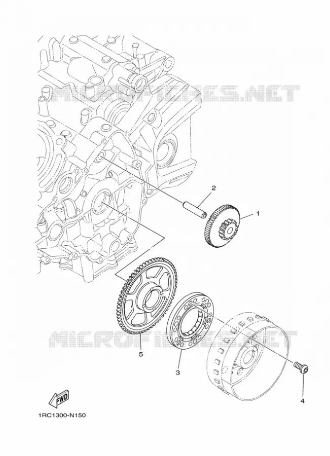 STARTMOTOR Yamaha MOTO 850 2014 MT09 ABS  MT09A