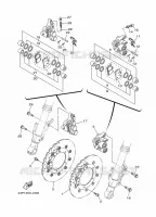 REMKLAUW VOOR voor Yamaha XT1200ZE 2014
