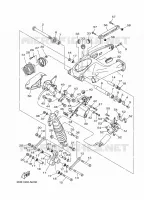ACHTERBRUG / SCHOKBREKER voor Yamaha XT1200ZE 2014