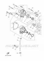 WATERPOMP / SLANGEN voor Yamaha XT1200ZE 2014
