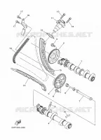 NOKKENAS / KETTING voor Yamaha XT1200ZE 2014