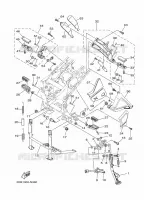 STANDAARD / VOETSTEUN voor Yamaha XT1200ZE 2014