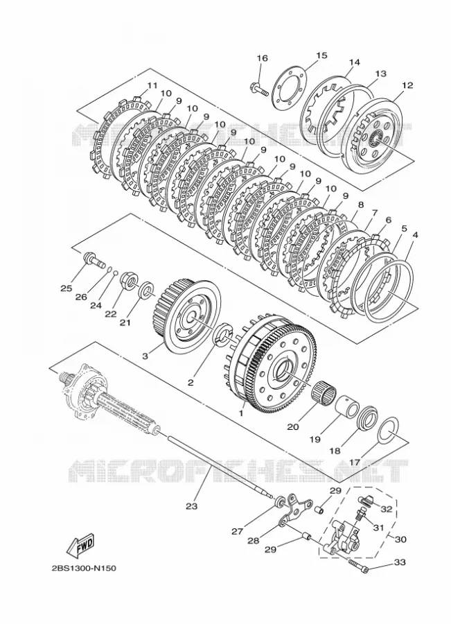 STARTMOTOR KOPPELINGS Yamaha MOTO 1200 2014 XTZ SUPER TENERE  XT1200ZE