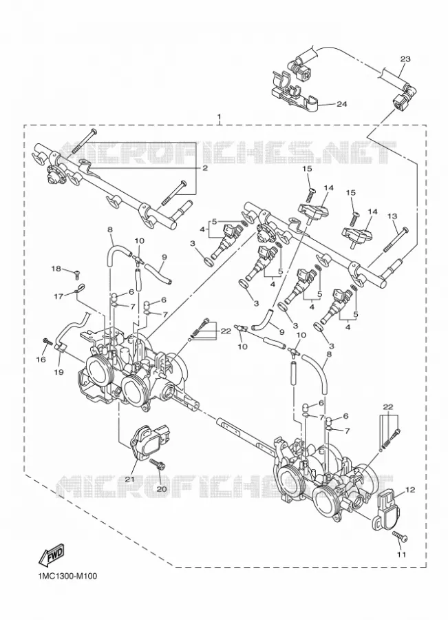 INLAAT 2 Yamaha MOTO 1300 2014 FJR  FJR1300AE