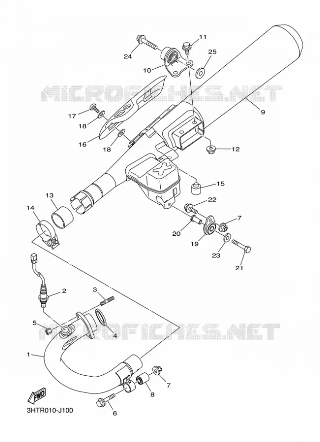 UITLAAT Yamaha MOTO 400 2014 SR  SR400