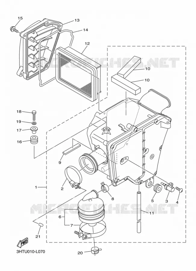 INLAAT Yamaha MOTO 400 2014 SR  SR400