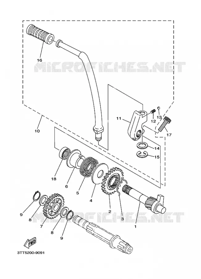 STARTMOTOR Yamaha MOTO 175 2014 DT  DT175