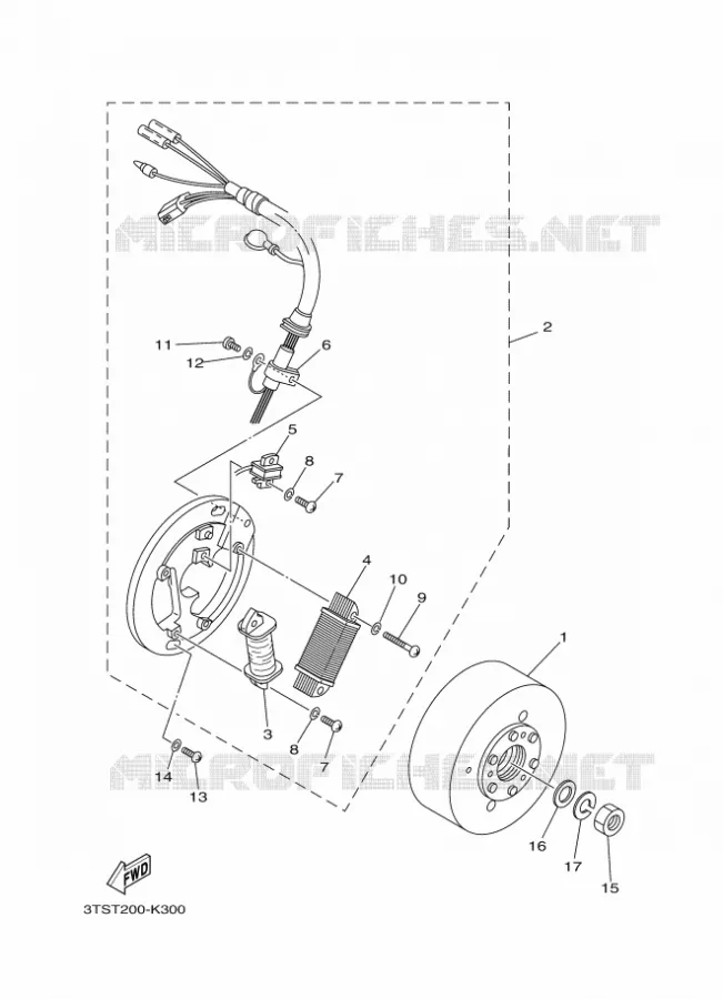 DYNAMO Yamaha MOTO 175 2014 DT  DT175