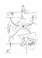 ELECTRISCH 1 voor Yamaha DT125 2014