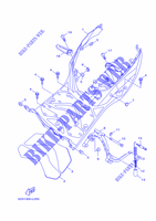 STANDAARD / VOETSTEUN voor Yamaha HW151 2014