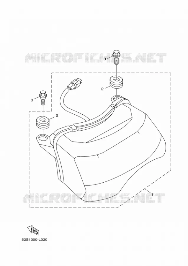 ACHTERLICHT Yamaha SCOOTER 125 2014 XENTER  HW125