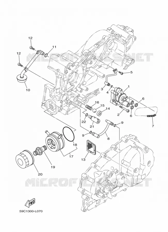 OLIEPOMP Yamaha SCOOTER 530 2014 TMAX  XP500