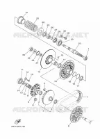 KOPPELING 2 voor Yamaha XP500A 2014