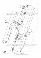 VOORVORK voor Yamaha DIVERSION 600 F ABS 2015