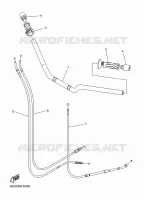 STUUR / KABEL voor Yamaha DIVERSION 600 F ABS 2015