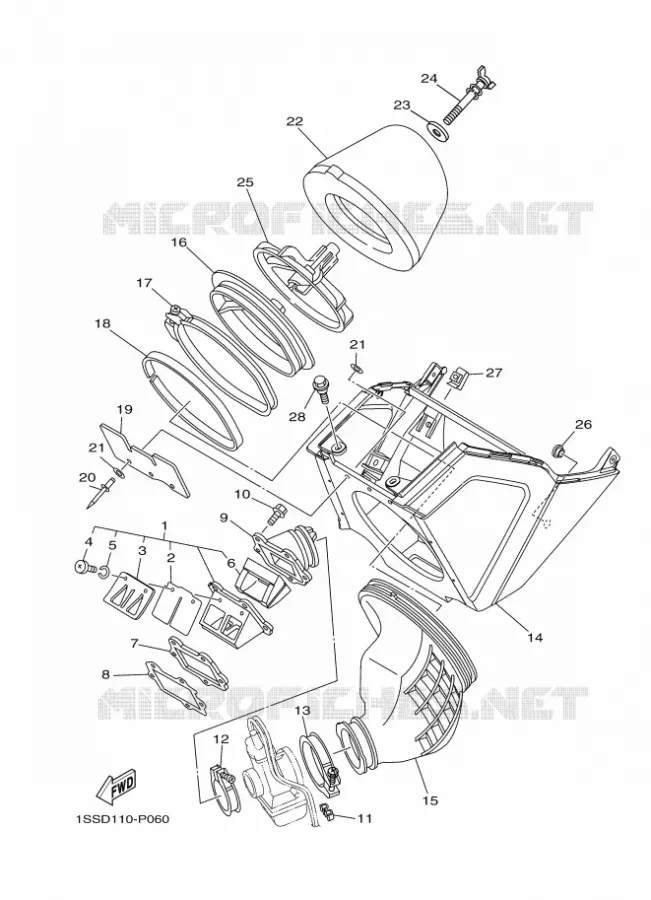 INLAAT Yamaha MOTO 250 2015 YZ  YZ250