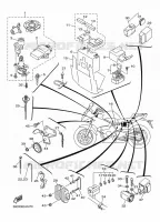 ELECTRISCH 2 voor Yamaha DIVERSION 600 ABS 2015