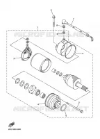 STARTMOTOR voor Yamaha DIVERSION 600 ABS 2015