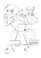 ELECTRISCH 1 voor Yamaha MT 125 RACE BLU 2015
