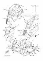 KAP 1 voor Yamaha MT 125 RACE BLU 2015