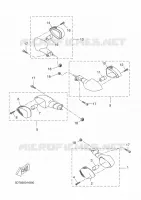 KNIPPERLICHT voor Yamaha MT 125 RACE BLU 2015