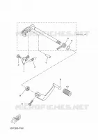 SCHAKEL STANG / PEDAAL voor Yamaha MT 125 RACE BLU 2015