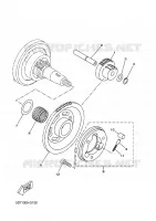 STARTMOTOR KOPPELINGS voor Yamaha MT 125 RACE BLU 2015