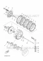 STARTMOTOR KOPPELINGS voor Yamaha MT 125 RACE BLU 2015