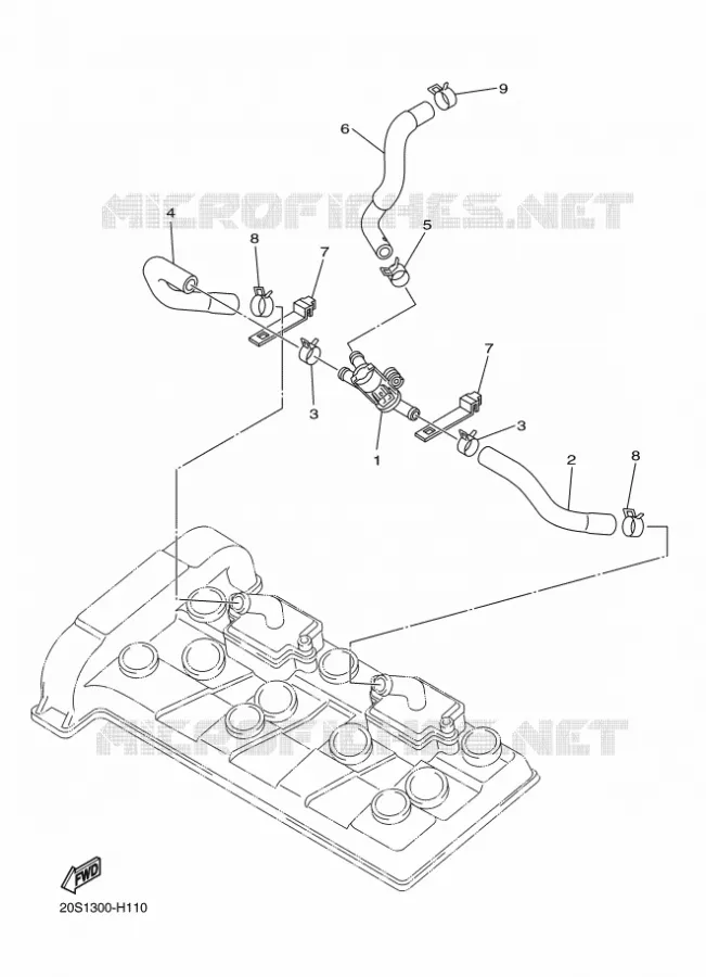 AIR INDUCTION SYSTEM AIS Yamaha MOTO 600 2015 XJ6  XJ6N