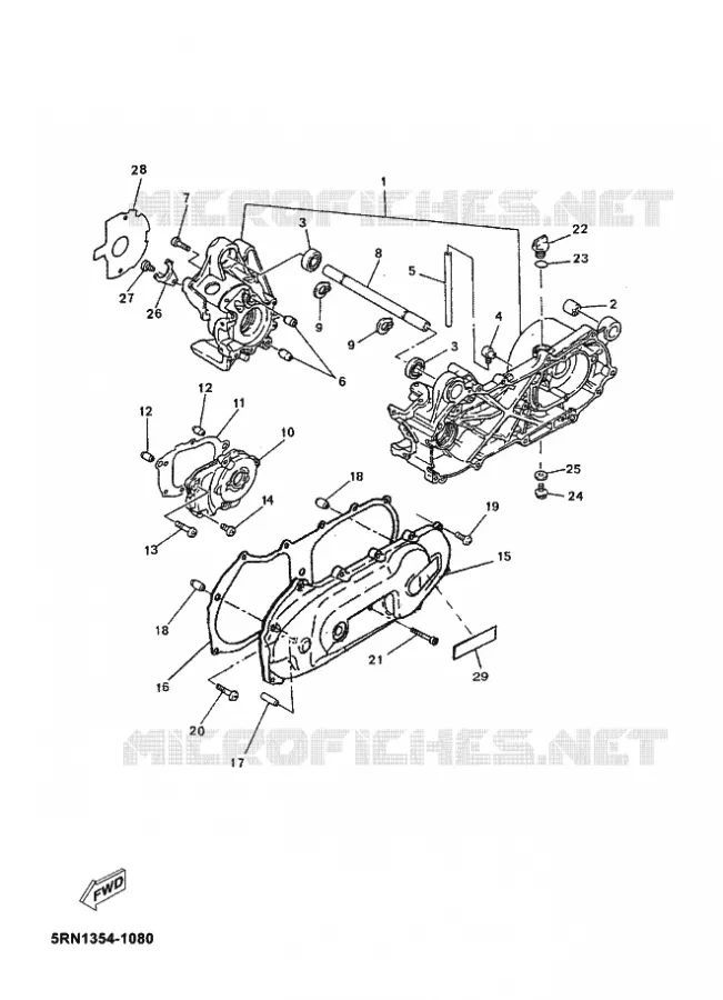 CARTERDELEN Yamaha SCOOTER 50 2010 NEOS  YN50NEOS