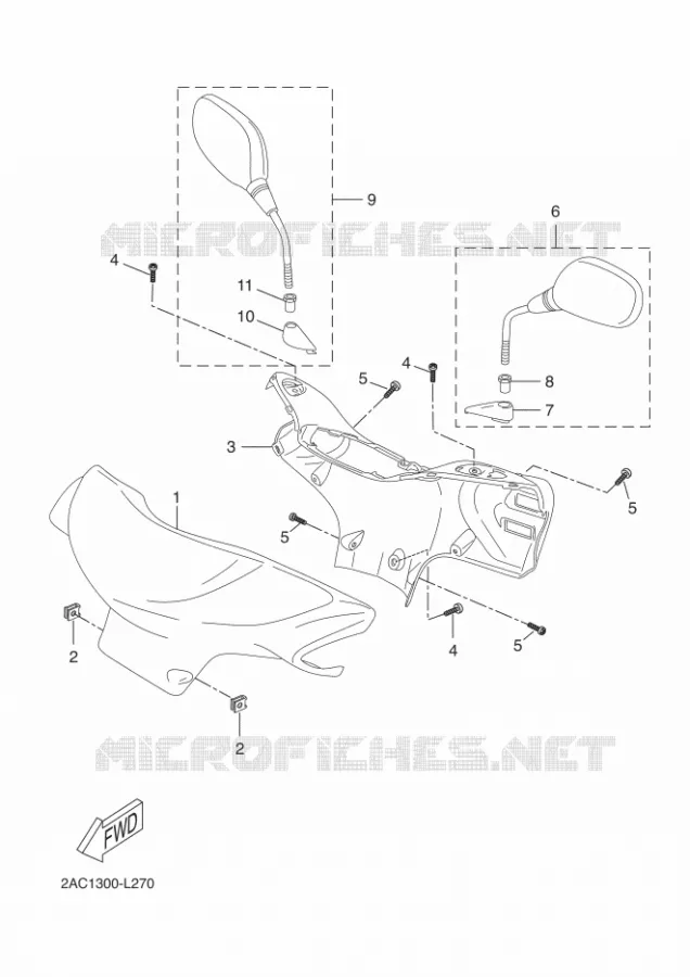 KAP 1 Yamaha SCOOTER 50 2015 NEOS 4T UBS  YN50FU