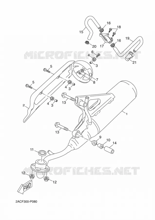 UITLAAT Yamaha SCOOTER 50 2015 OVETTO 4T UBS  YN50FU